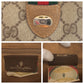 GUCCI Handbag 39.02.006 GG Supreme canvas, leather Beige Brown Gold Metal Handbag Boston Duffel bag Sherry Line Old Gucci Women Used Authentic
