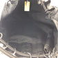 GUCCI Shoulder Bag 91379 GG canvas Black Black Metal Drawstring Shoulder Bag Women Used Authentic