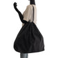 GUCCI Shoulder Bag 91379 GG canvas Black Black Metal Drawstring Shoulder Bag Women Used Authentic