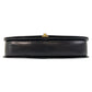GUCCI Shoulder Bag leather Black GoldMetal Shoulder Bag pochette Horsebit Women Used Authentic