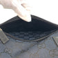 GUCCI Tote Bag 019 0402 GG canvas, leather Black black Tote Bag Shoulder Bag Sherry line Women Used Authentic