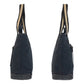 GUCCI Tote Bag 019 0402 GG canvas, leather Black black Tote Bag Shoulder Bag Sherry line Women Used Authentic