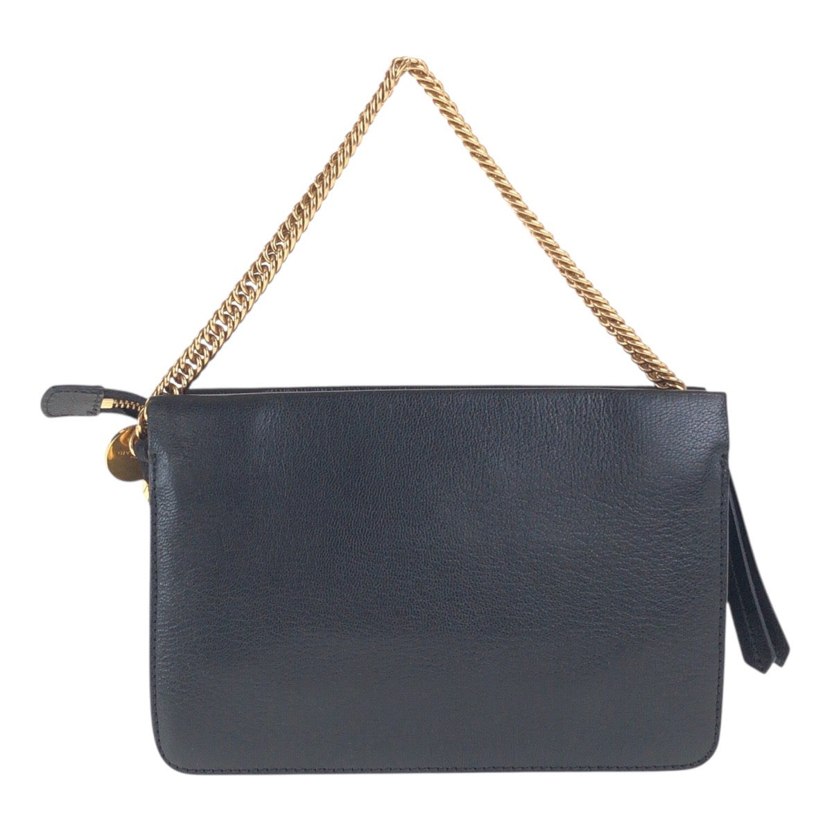 Givenchy Shoulder Bag leather Black GoldMetal