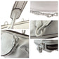 LOEWE Shoulder Bag leather White SilverMetal Shoulder Bag Tote Bag Handbag 2way fiesta Women Used Authentic