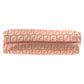 FENDI Tote Bag 2305 8BH021 028 Canvas, Leather Pink Beige Gold Metal Tote Bag Shoulder Bag Zucchino Women Used Authentic
