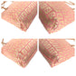 FENDI Tote Bag 2305 8BH021 028 Canvas, Leather Pink Beige Gold Metal Tote Bag Shoulder Bag Zucchino Women Used Authentic
