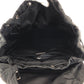 PRADA Backpack 2VZ135 Nylon Black SilverMetal Backpack Backpack Test suit quilting Triangle With logo mens(Unisex) Used Authentic