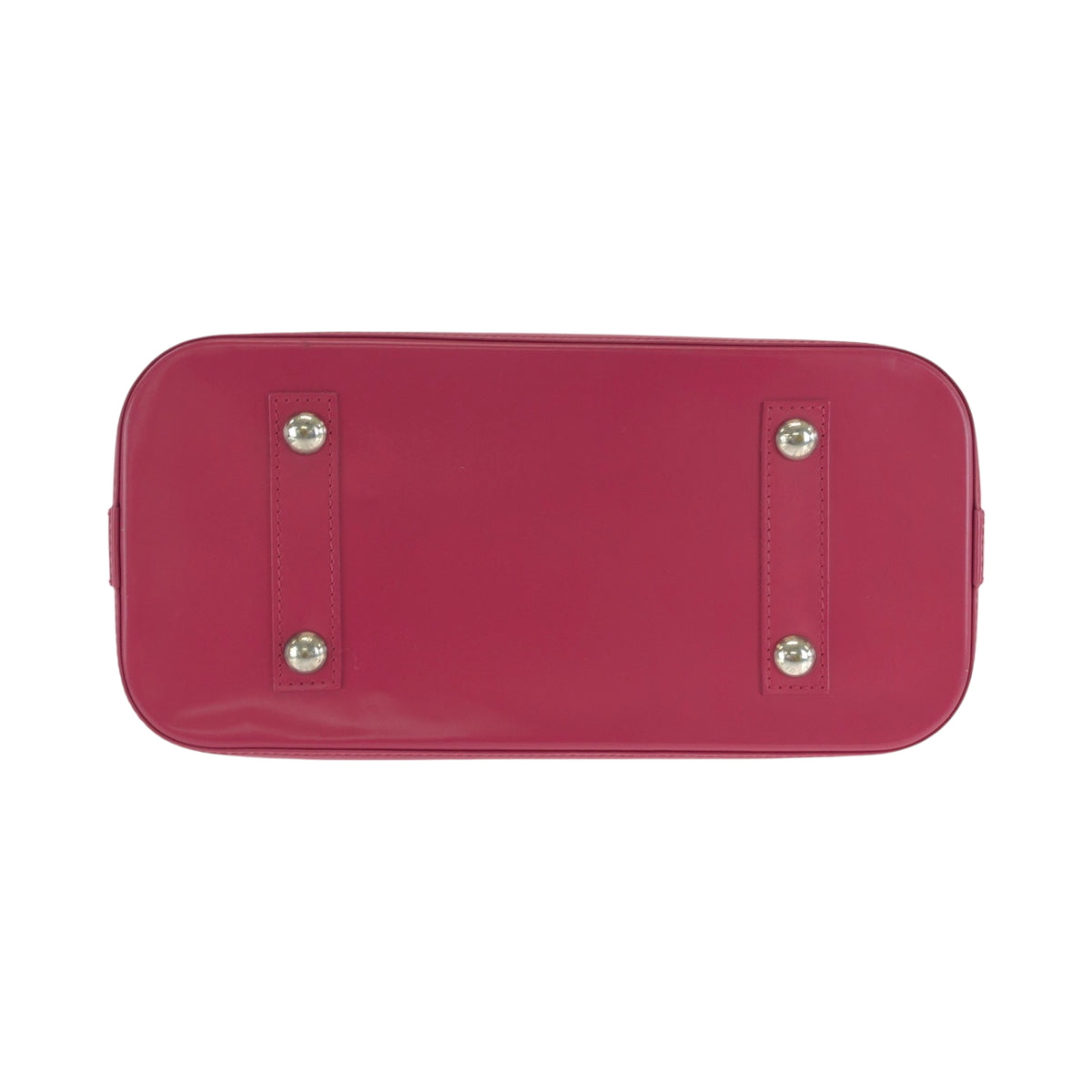 LOUIS VUITTON Handbag M40490 Epi Leather Fuchsia Pink SilverMetal Handbag Epi Alma Women Used Authentic
