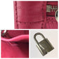 LOUIS VUITTON Handbag M40490 Epi Leather Fuchsia Pink SilverMetal Handbag Epi Alma Women Used Authentic