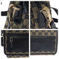 GUCCI Shoulder Bag 019 0375 GG canvas Beige Black Gold Metal Shoulder Bag Messenger bag Women Used Authentic