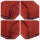 GUCCI Handbag 07198 GG canvas Red Silver Metal