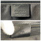 GUCCI Tote Bag 34339 GG canvas, leather Black SilverMetal Tote Bag Shoulder Bag Women Used Authentic