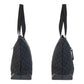 GUCCI Tote Bag 34339 GG canvas, leather Black SilverMetal Tote Bag Shoulder Bag Women Used Authentic