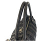 PRADA Shoulder Bag Nylon, Leather Black SilverMetal crimson Women Used Authentic