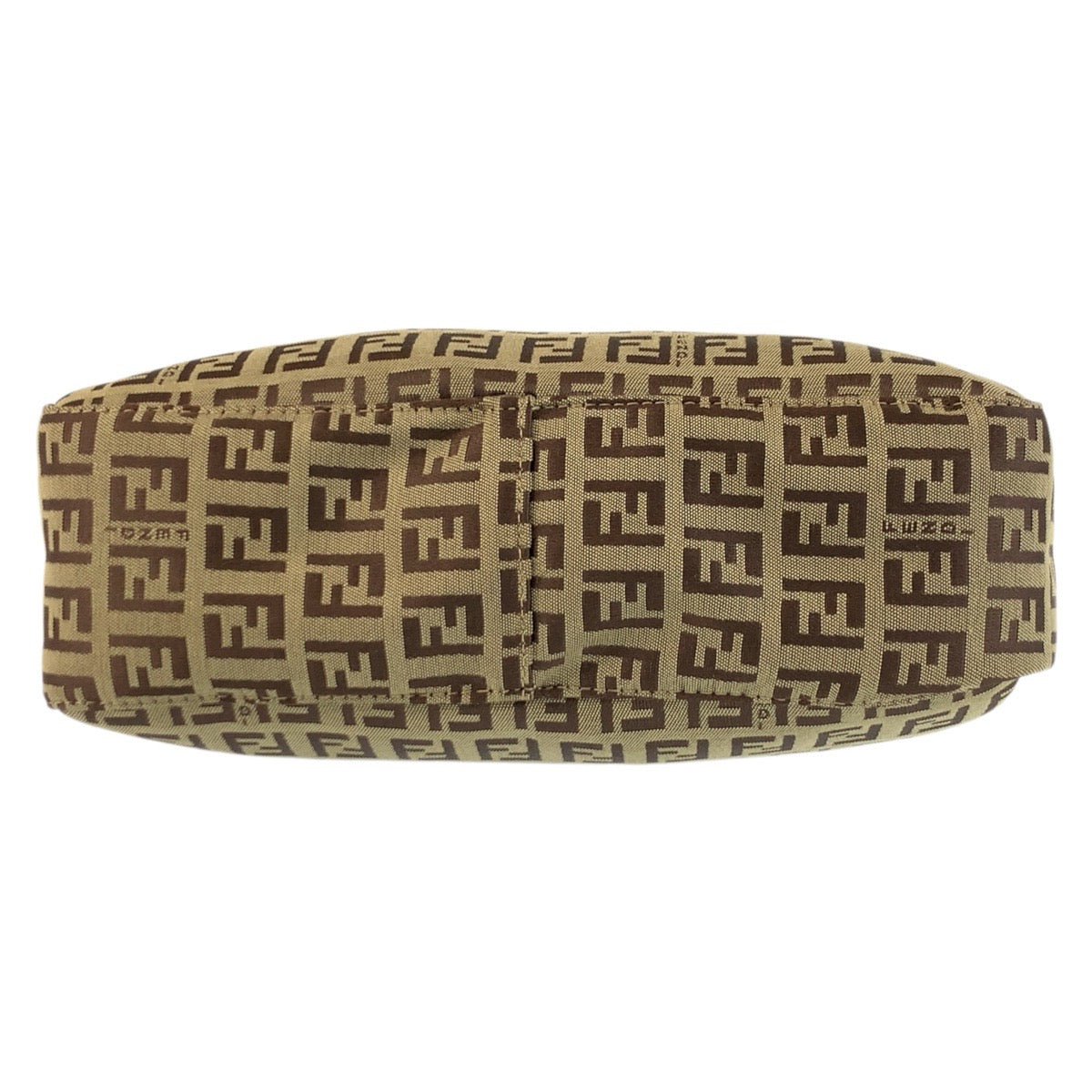 FENDI Tote Bag 8BH006 Canvas, Leather Beige brown Tote Bag handbag Zucchino Women Used Authentic