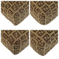 FENDI Tote Bag 8BH006 Canvas, Leather Beige brown Tote Bag handbag Zucchino Women Used Authentic