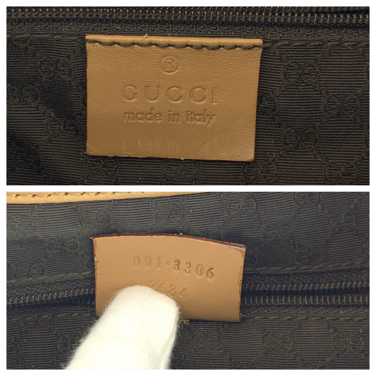 GUCCI Shoulder Bag 001 3306 Suede, Leather Camel Brown SilverMetal Hobo Shoulder Bag Jackie Sherry Women Used Authentic