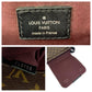 LOUIS VUITTON Shoulder Bag M40935 PVC Brown Black SilverMetal Shoulder Bag Monogram Macasa District PM Women Used Authentic