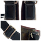 LOUIS VUITTON Shoulder Bag M40935 PVC Brown Black SilverMetal Shoulder Bag Monogram Macasa District PM Women Used Authentic