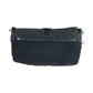 PRADA Shoulder Bag BR2417 Nylon, Leather Black SilverMetal Shoulder Bag pochette Test Triangle With logo Women Used Authentic