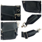 PRADA Shoulder Bag BR2417 Nylon, Leather Black SilverMetal Shoulder Bag pochette Test Triangle With logo Women Used Authentic