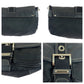 PRADA Shoulder Bag BR2417 Nylon, Leather Black SilverMetal Shoulder Bag pochette Test Triangle With logo Women Used Authentic