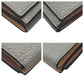 FENDI Tri-fold wallet 8M0426 A91B 229 2018 leather Grey SilverMetal Peekaboo