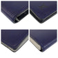 LOUIS VUITTON Long Wallet Purse M81371 leather Navy white Long Wallet Purse Epi Monogram Eclipse Portefeuille Braza mens Used Authentic