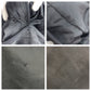 PRADA Shoulder Bag Nylon Black SilverMetal Shoulder Bag Handbag Unisex Test Triangle With logo Women Used Authentic