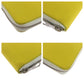 LOUIS VUITTON Long Wallet Purse M80852 leather Yellow White SilverMetal Long Wallet Purse Zip Around Everyday LV Zippy Wallet Vertical mens Used Authentic