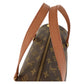 LOUIS VUITTON Handbag M51365 PVC, Leather Brown Gold Metal Monogram Papillon 30 Women Used Authentic