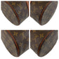 LOUIS VUITTON Handbag M51365 PVC, Leather Brown Gold Metal Monogram Papillon 30 Women Used Authentic