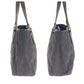 GUCCI Tote Bag 113019 GG canvas, leather Black SilverMetal Tote Bag Shoulder Bag Women Used Authentic