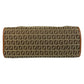 FENDI Tote Bag 8BH153 Canvas, Leather Brown Gold Metal Tote Bag Shoulder Bag Zucchino Women Used Authentic