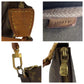 LOUIS VUITTON Handbag M51980 PVC, Leather Brown Gold Metal Handbag accessory pouch Monogram Pochette Accessoires Women Used Authentic