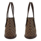 LOUIS VUITTON Tote Bag N42240 PVC, Leather Brown Gold Metal Tote Bag Shoulder Bag Damier Male Women Used Authentic