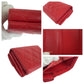 CHANEL Tri-fold wallet Caviar skin Red Gold Metal Folding wallet Compact wallet Matelasse small flap COCO Mark Women Used Authentic