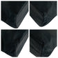 PRADA Tote Bag Nylon Black SilverMetal Tote Bag Shoulder Bag Test Triangle With logo Women Used Authentic