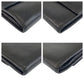 GUCCI Long Wallet Purse 233028 leather Black GoldMetal Micro Guccisima
