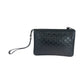 GUCCI business bag 152600 leather Black SilverMetal business bag clutch bag Guccisima mens Used Authentic