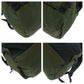 PRADA Backpack VZ0056 Nylon Khaki SilverMetal Backpack Backpack Test Triangle With logo mens Used Authentic