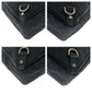 GUCCI Tote Bag 293580 Nylon Black SilverMetal Tote Bag Shoulder Bag Abbey Women Used Authentic