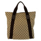 GUCCI Tote Bag 189669 GG canvas Beige brown