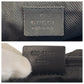 GUCCI Handbag 039 1103 GG canvas, leather Black GoldMetal Handbag accessory pouch Women Used Authentic