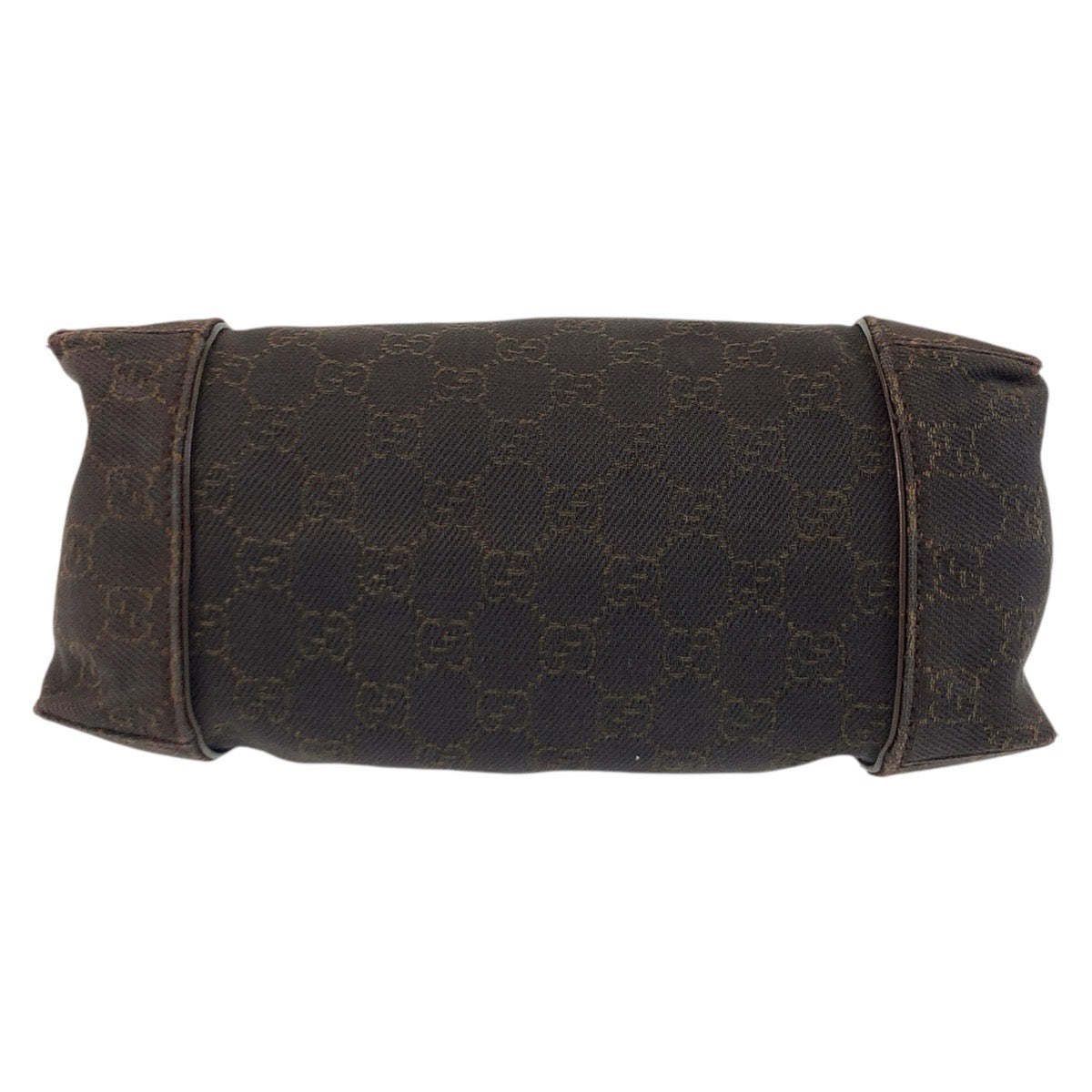 GUCCI Shoulder Bag 101333 GG canvas, leather Brown Women Used Authentic