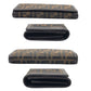FENDI Long Wallet Purse 2270 canvas Brown Silver Metal Zucca