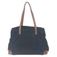 PRADA Shoulder Bag Nylon, Leather Black Brown SilverMetal Shoulder Bag Tote Bag Test Triangle With logo Women Used Authentic