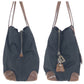 PRADA Shoulder Bag Nylon, Leather Black Brown SilverMetal Shoulder Bag Tote Bag Test Triangle With logo Women Used Authentic