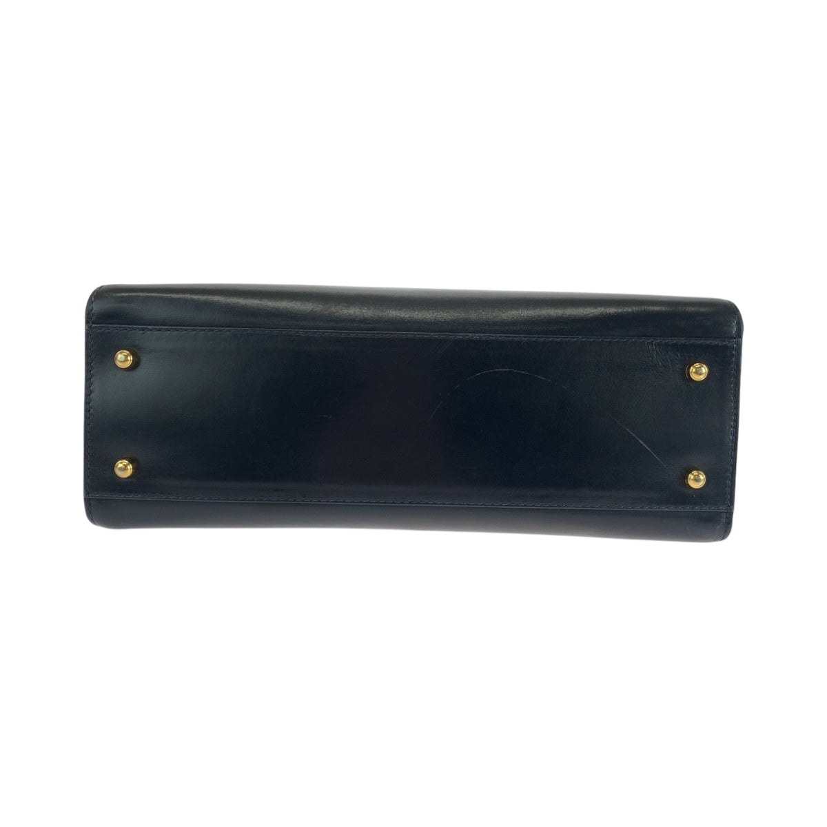 GUCCI Shoulder Bag 001 46 1504 leather Black GoldMetal Shoulder Bag Old Gucci Ready lock Women Used Authentic