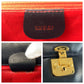 GUCCI Shoulder Bag 001 46 1504 leather Black GoldMetal Shoulder Bag Old Gucci Ready lock Women Used Authentic